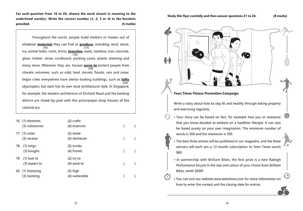 PSLE English Practice Papers