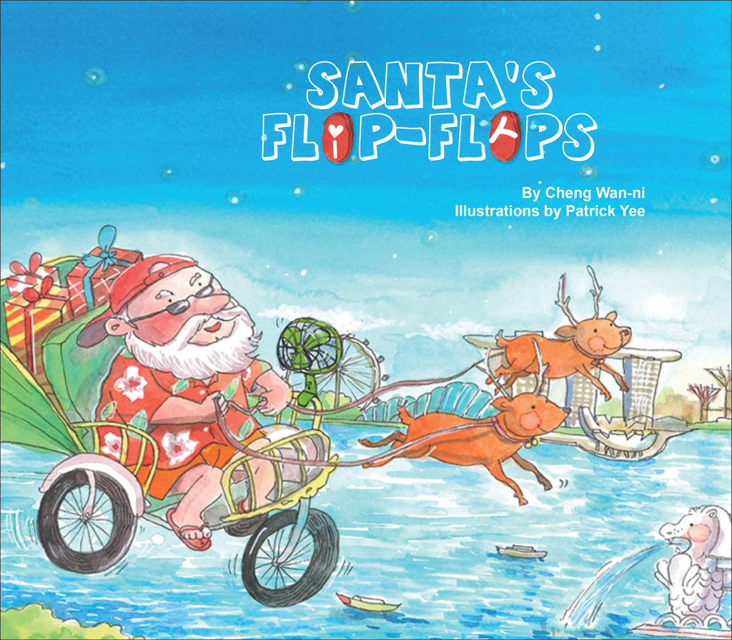 Santa's Flip-flops (Hardcover) （英文版）圣诞老人的人字拖