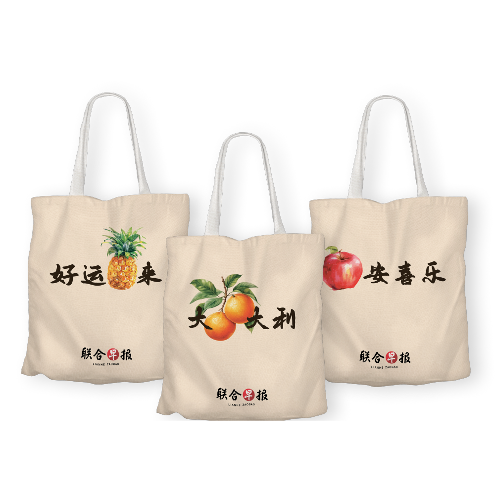 早报限量版帆布袋（一套三款）
