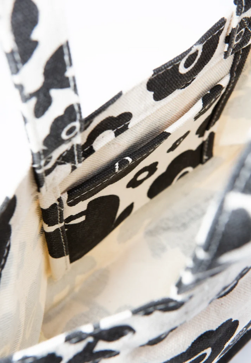 “芬宝”印花手提袋 Floral Print Tote Bag