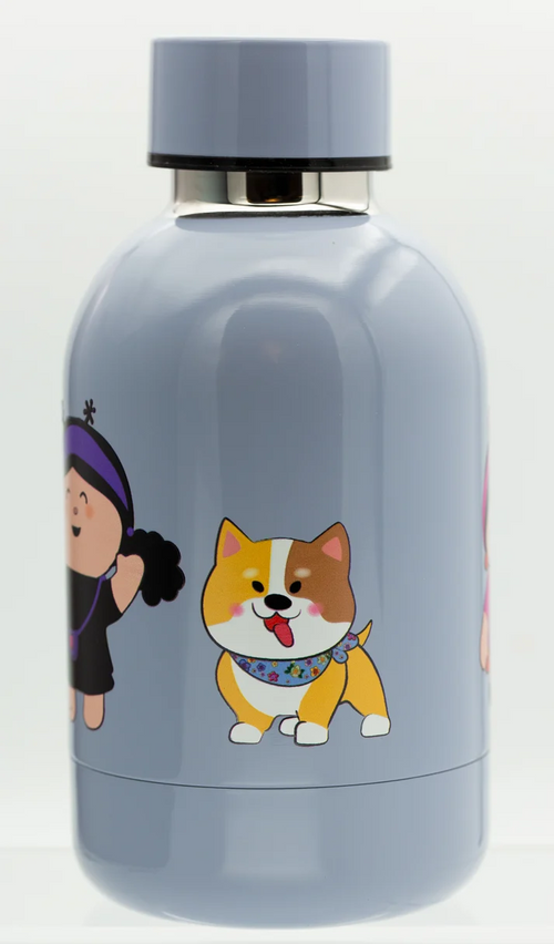 “芬宝”保温杯（蓝灰色）Water Bottle Blue Gray