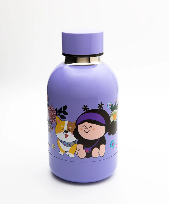 “芬宝”保温杯（紫色）Water Bottle Purple